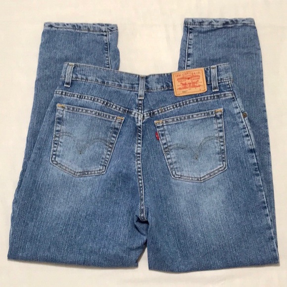 levi's 550 classic relaxed tapered jeans